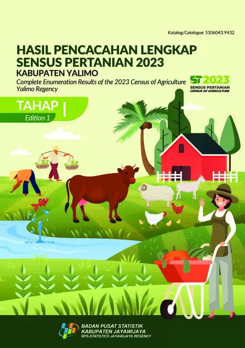 Hasil Pencacahan Lengkap Sensus Pertanian 2023 - Tahap I Kabupaten Yalimo